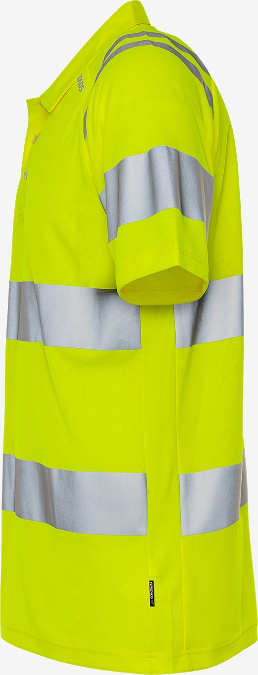 Fristads High VIS Green Tekninen Pikeepaita LK 3 7861 GPST - Image 3