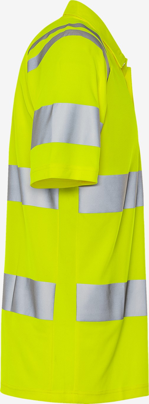 Fristads High VIS Green Tekninen Pikeepaita LK 3 7861 GPST - Image 4
