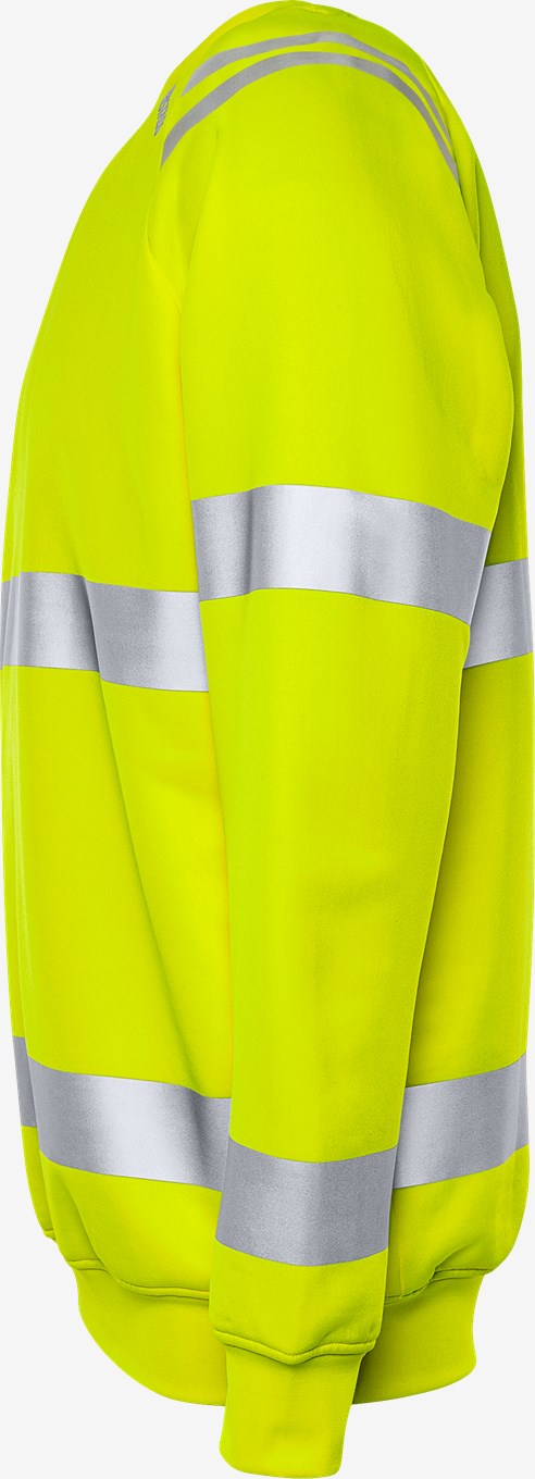 Fristads High VIS Green Collegepaita LK 3 7862 GPSW - Image 3