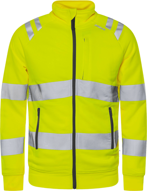 Fristads High VIS Green Collegetakki LK 3 7863 GPSW