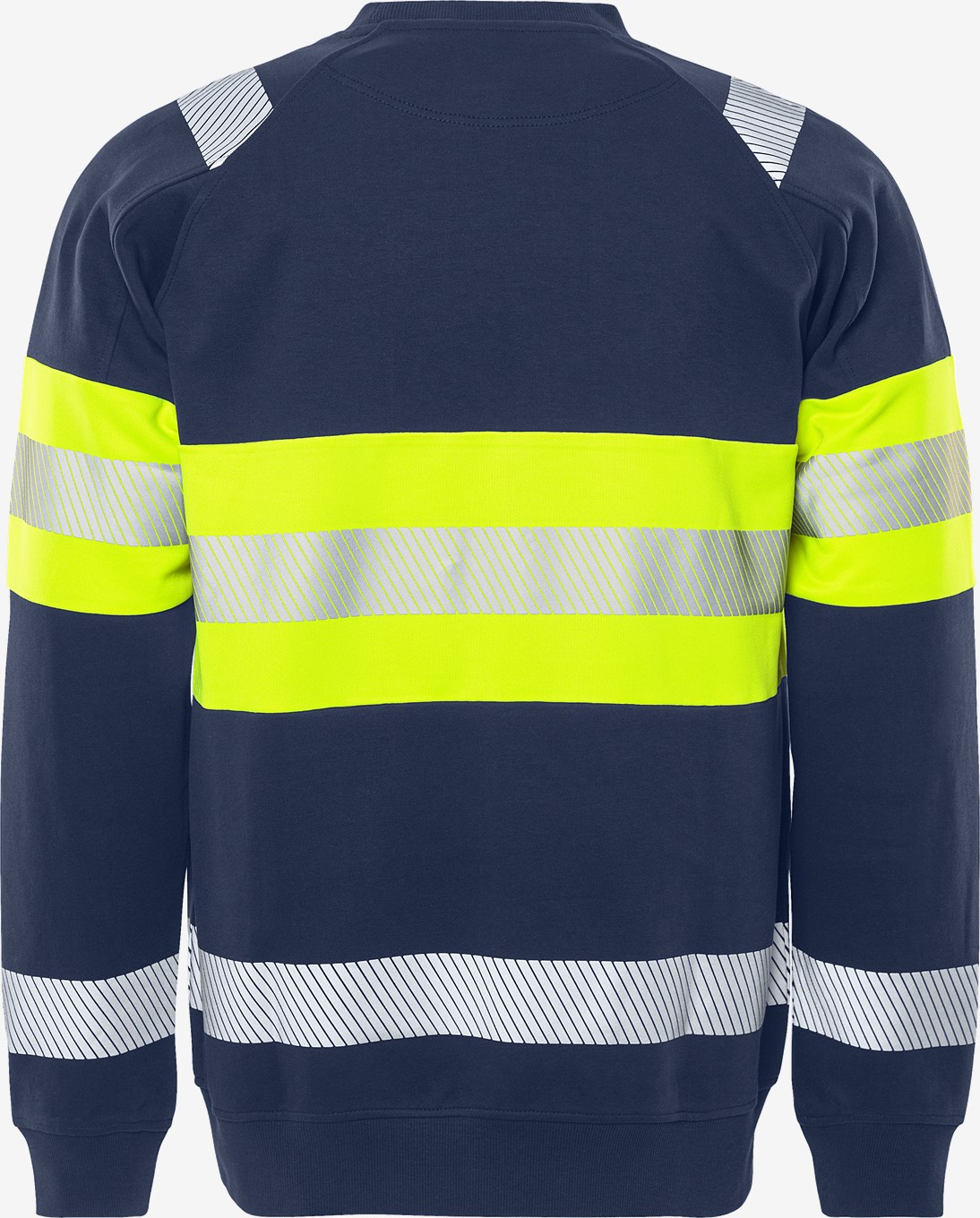 Fristads High VIS Green Stretch Collegepaita LK 1 7530 GKC - Image 9