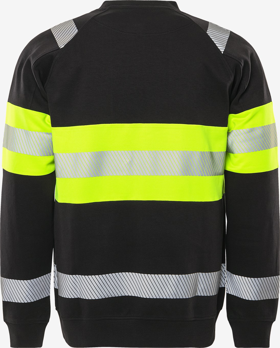 Fristads High VIS Green Stretch Collegepaita LK 1 7530 GKC - Image 2