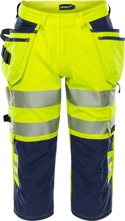 Fristads High VIS Stretch Piraattihousut LK 2 2666 GSTP