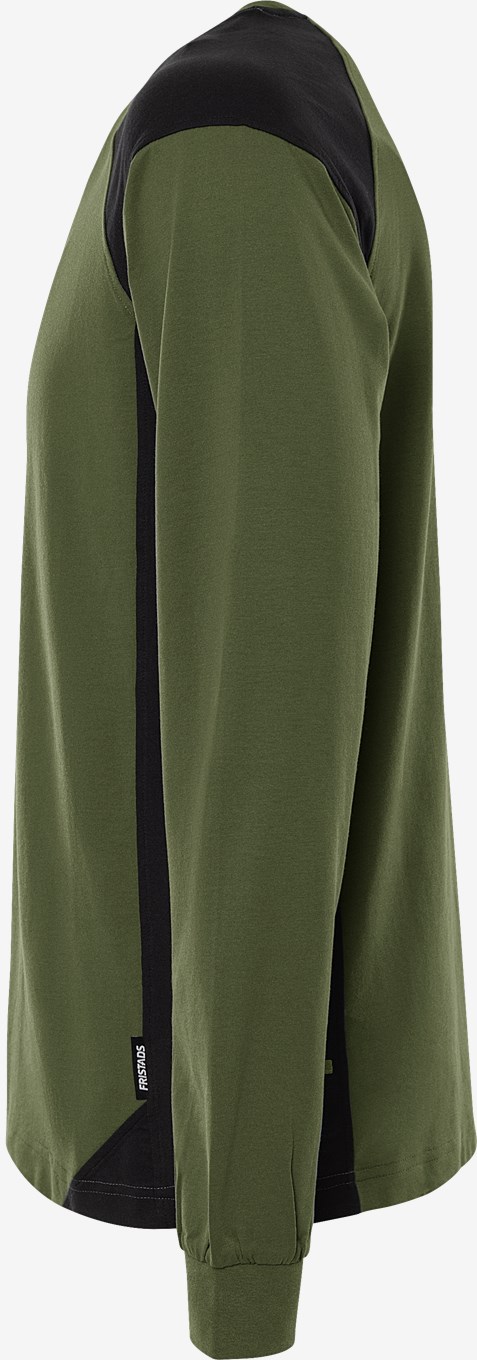 Fristads Green Heavy Pitkähihainen T-Paita 7071 GTM - Image 7