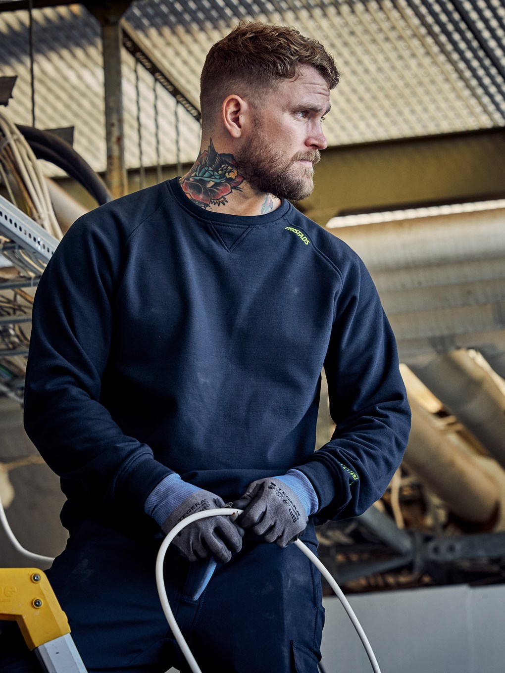 Fristads Flamestat Stretch Collegepaita 7180 MFRN - Image 8