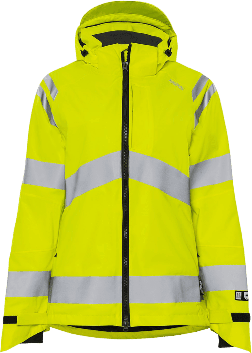 Fristads High VIS Green Stretch Kuoritakki LK 3 4681 GLPS Naisten