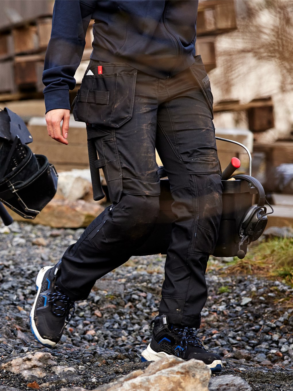 Fristads Rakentajan Stretch Housut 2901 GWM Naisten - Image 15