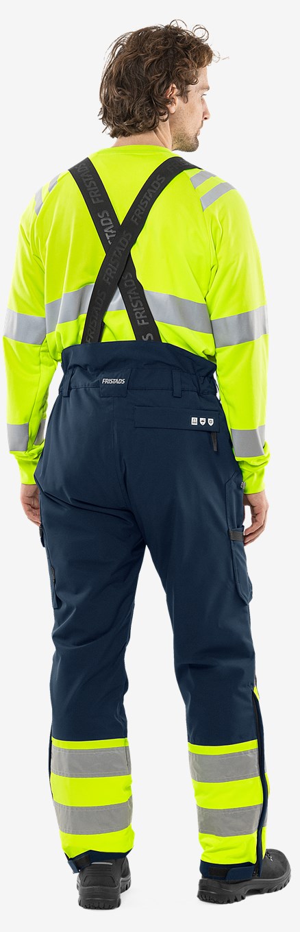 Fristads High VIS Green Stretch Talvihousut LK 1 2681 GLPS - Image 16