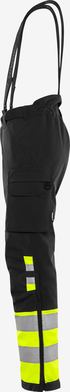 Fristads High VIS Green Stretch Talvihousut LK 1 2681 GLPS - Image 4