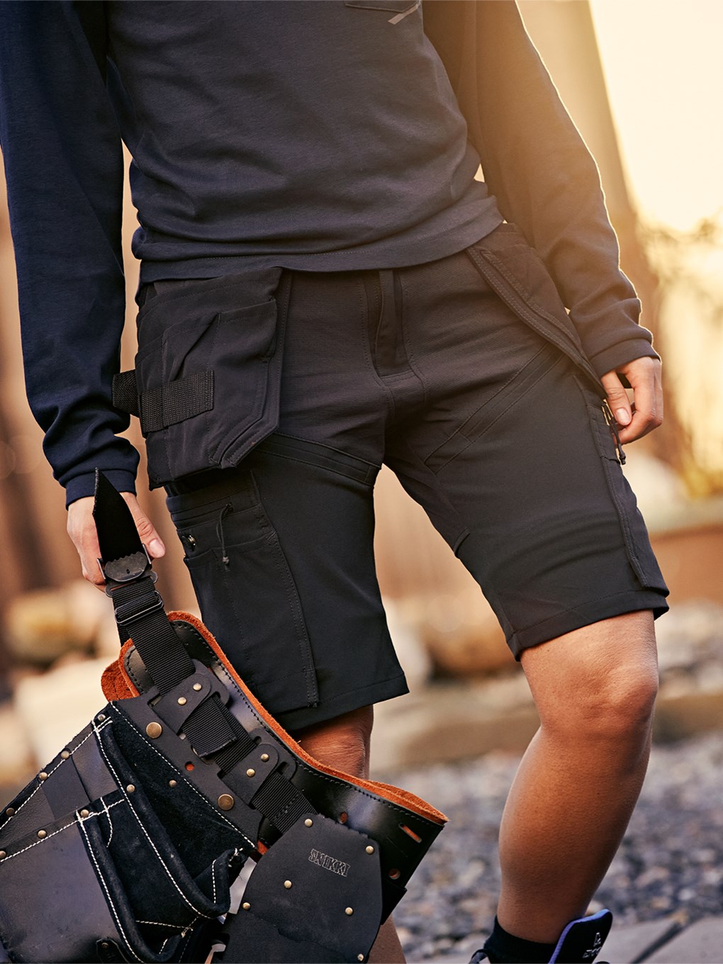 Fristads Rakentajan Stretch Shortsit 2601 GLWS Naisten - Image 14