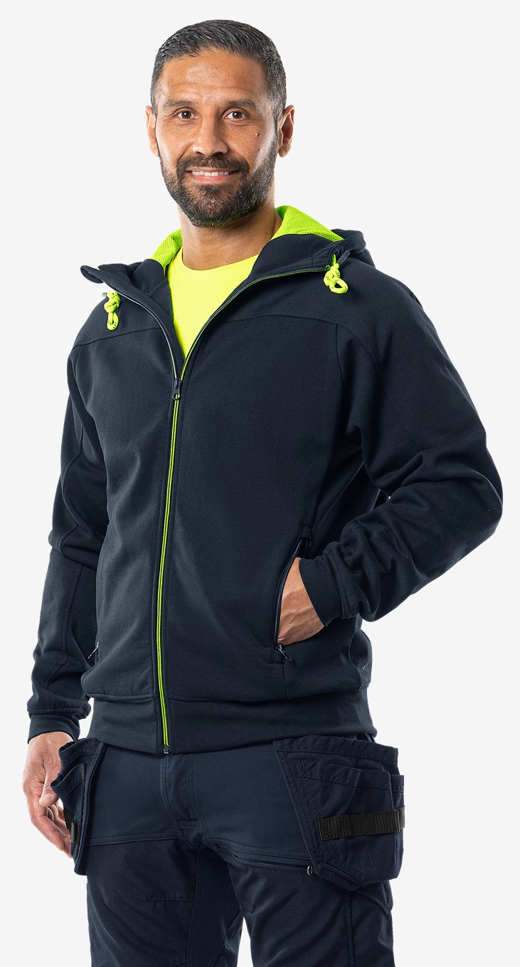 Fristads Hupullinen Collegetakki 7550 GSM - Image 13