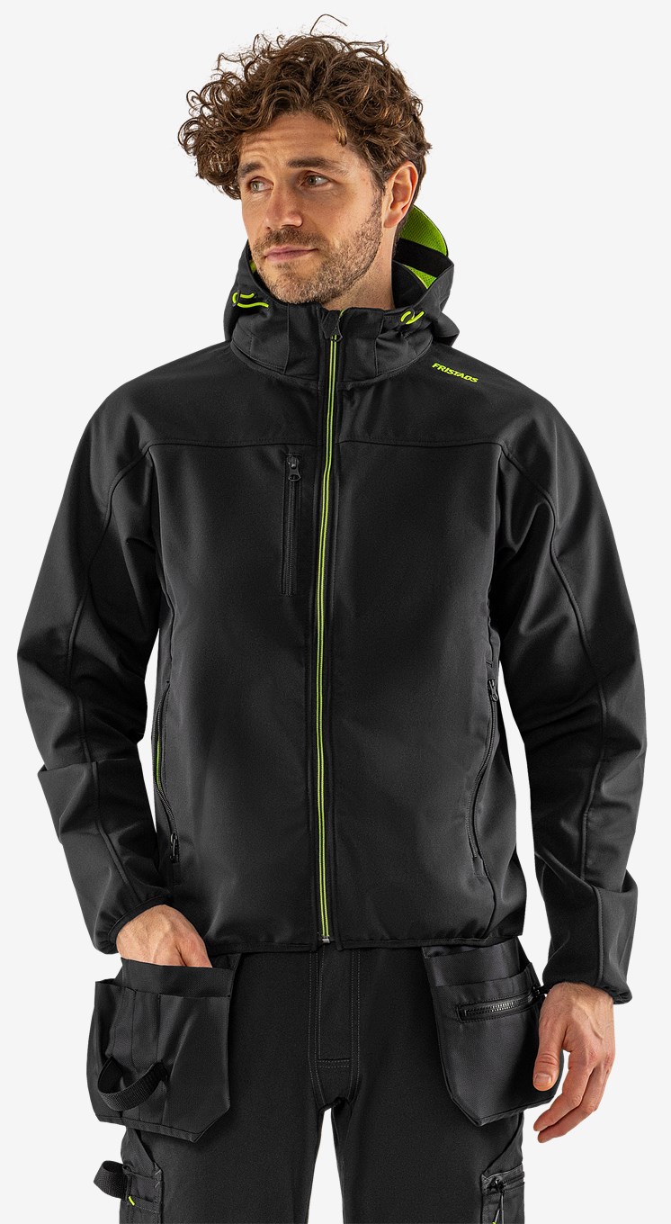 Fristads Hupullinen Softshell Takki 4655 GBF - Image 5