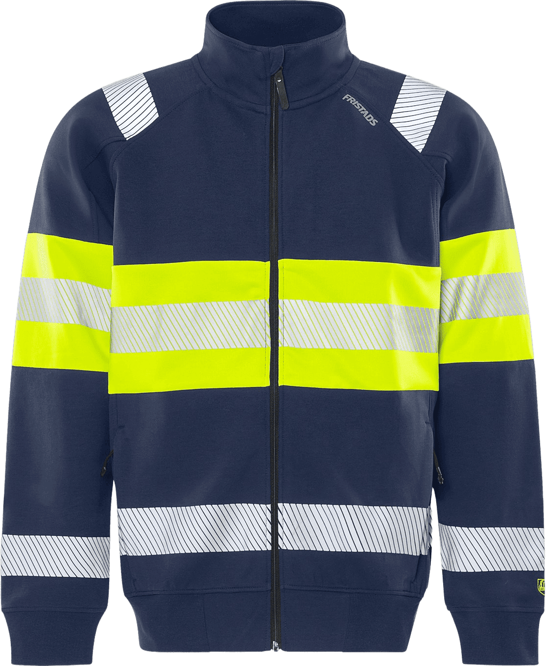Fristads High VIS Green Stretch Collegetakki LK 1 7531 GKC