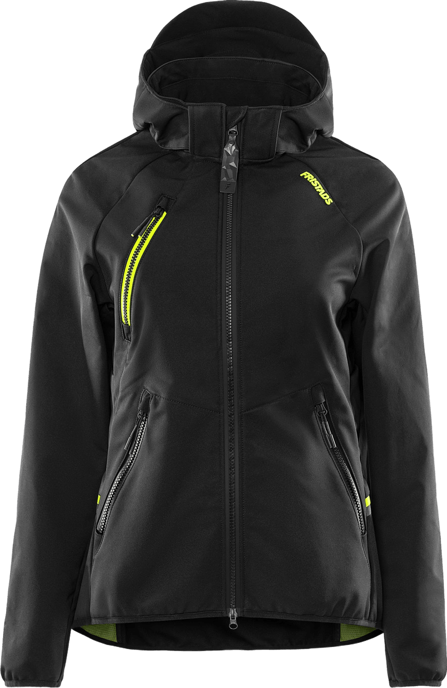 Fristads Tekninen Hupullinen Softshell Takki 4872 GBF Naisten