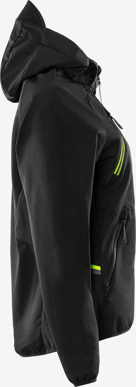 Fristads Tekninen Hupullinen Softshell Takki 4872 GBF Naisten - Image 4
