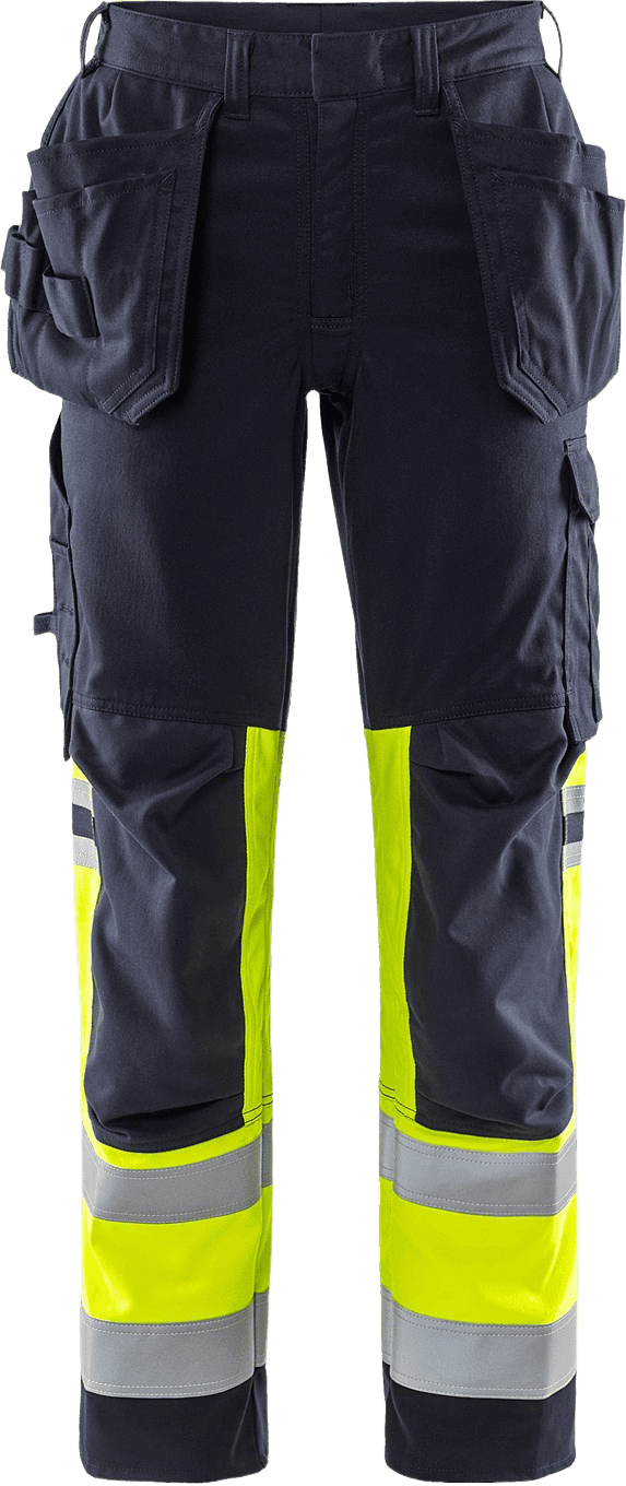 Fristads Flamestat High VIS Rakentajan Stretch Housut LK 1 2263 ATHF