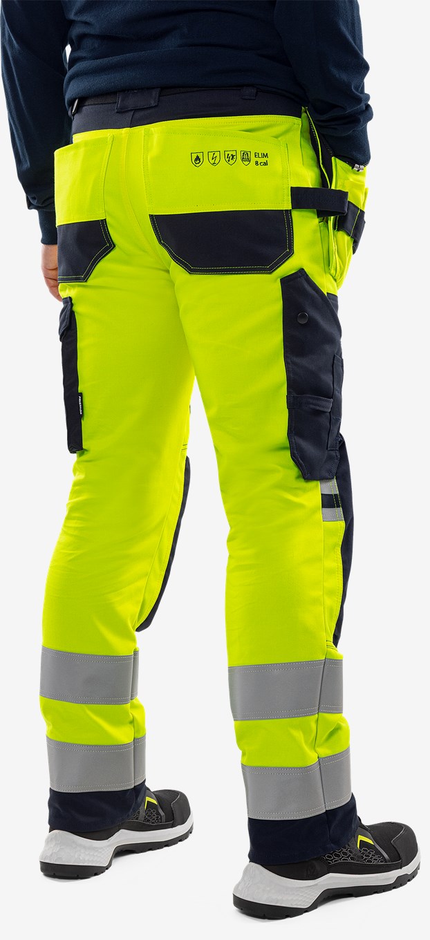 Fristads Flamestat High VIS Rakentajan Stretch Housut LK 2 2267 ATHF - Image 6