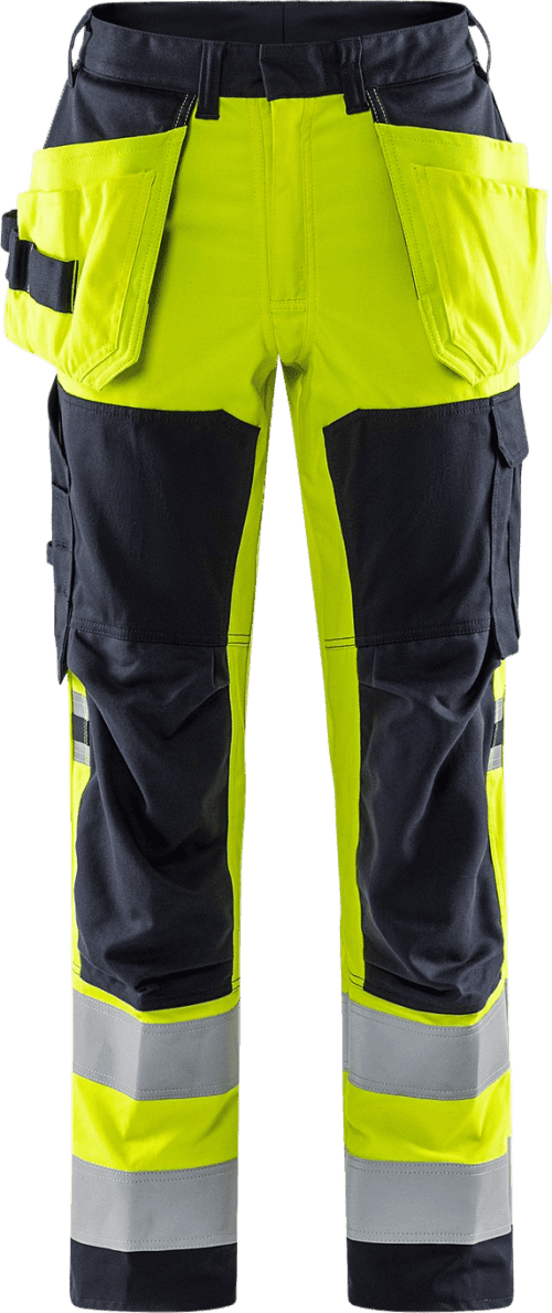 Fristads Flamestat High VIS Rakentajan Stretch Housut LK 2 2267 ATHF