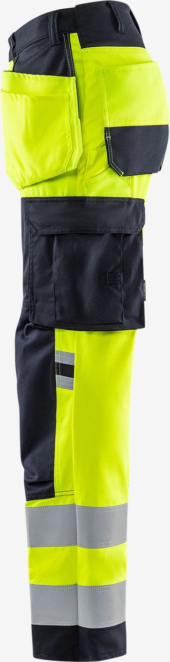 Fristads Flamestat High VIS Rakentajan Stretch Housut LK 2 2267 ATHF - Image 3