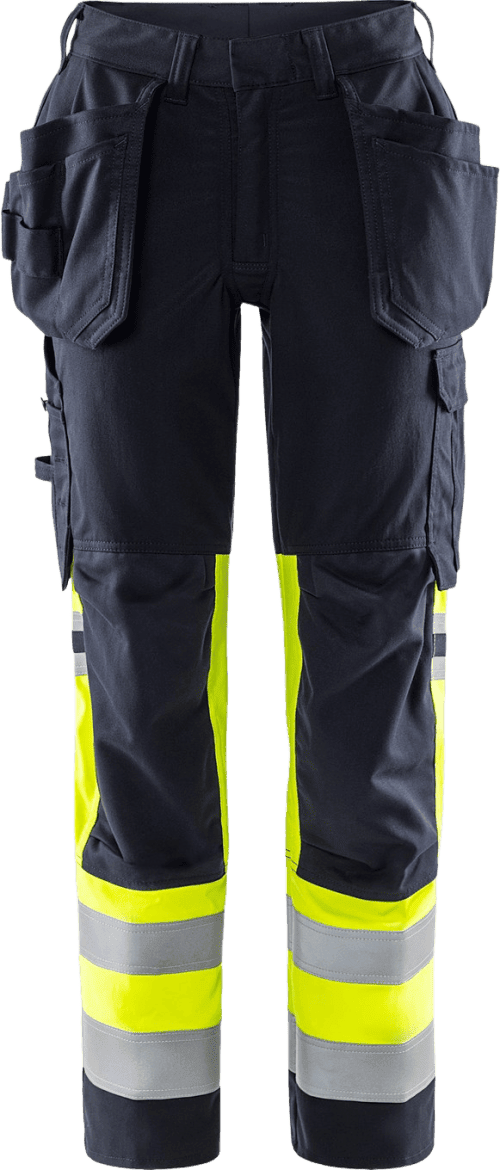 Fristads Flamestat High VIS Rakentajan Stretch Housut LK 1 2271 ATHF Naisten