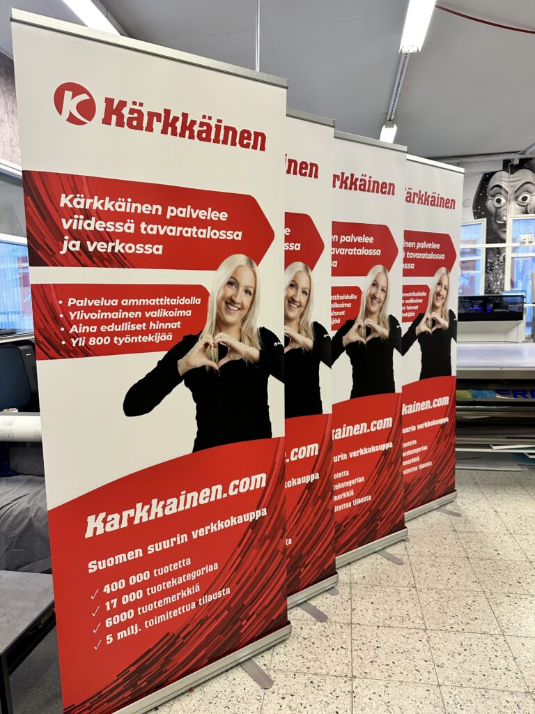 Kärkkainen.com messu roll-upit
