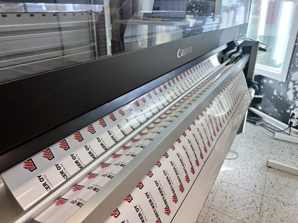 Ker Oy tarrat Canon tulostimessa