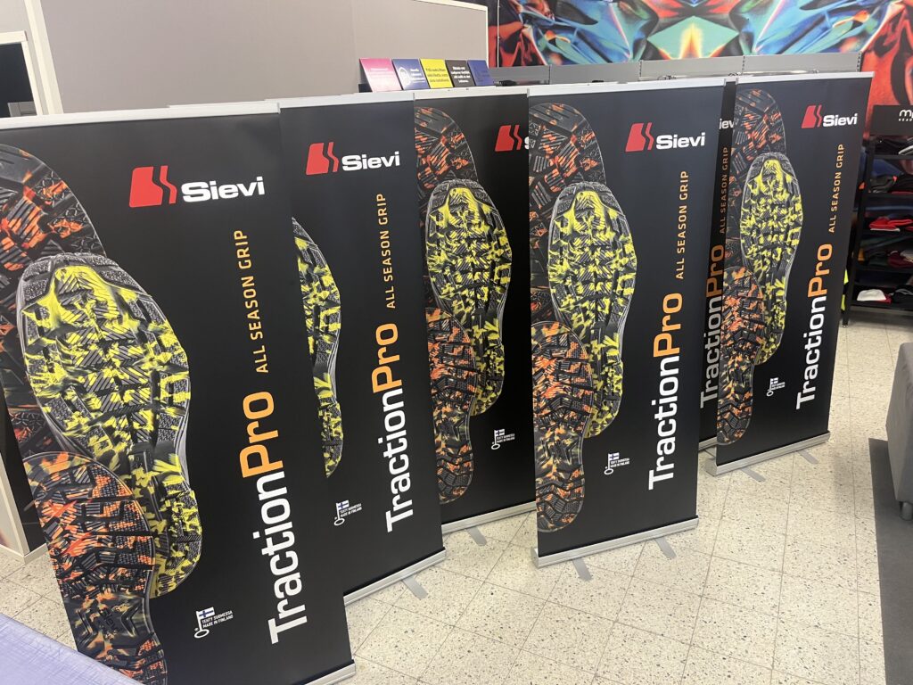 Sievi TractionPro roll-upit 2