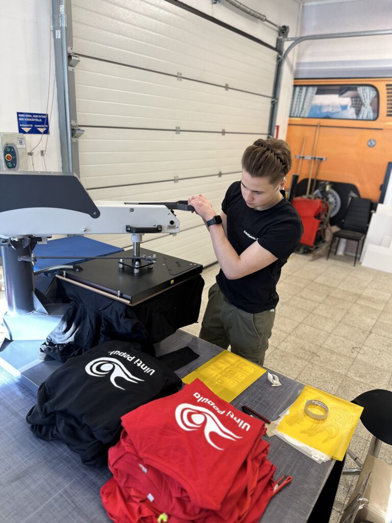 Ultra People lämpöpuristin tuotanto