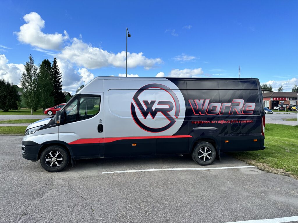 WorRe Iveco Daily teippaus