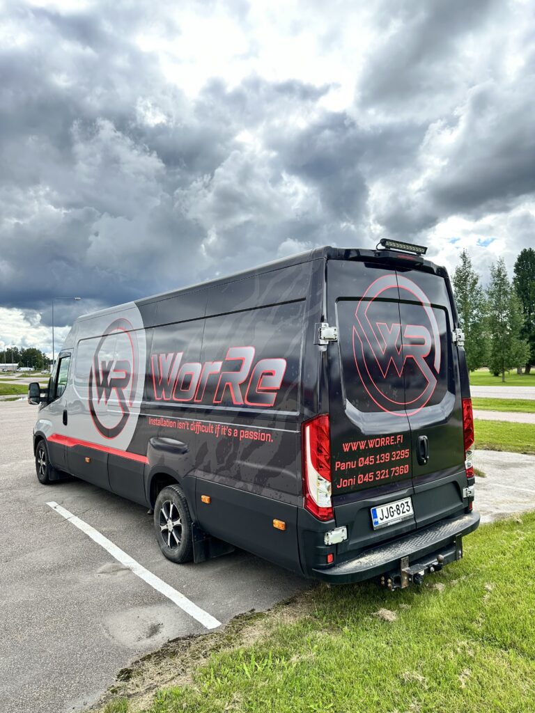 WorRe Iveco Daily teippaus takaa